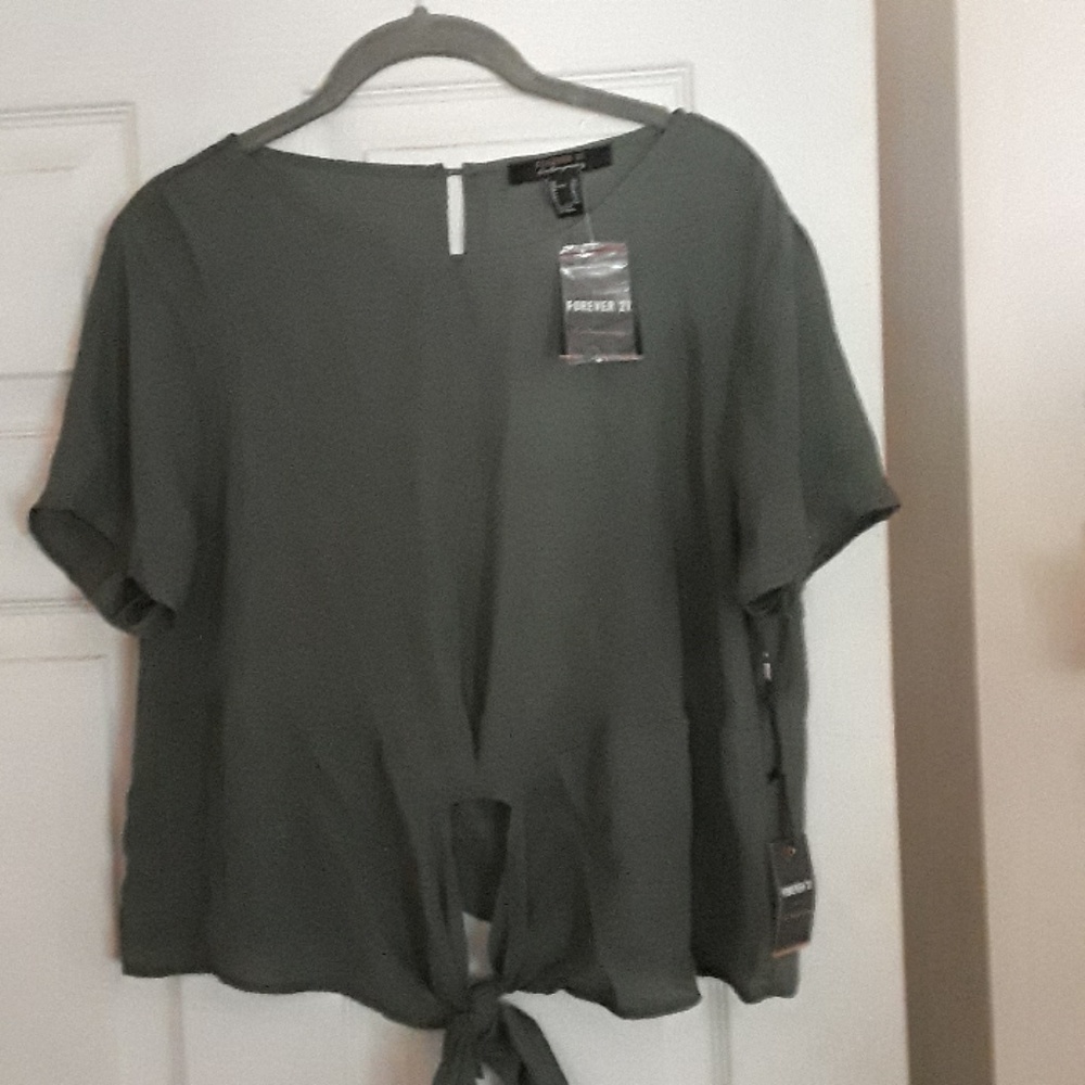 Green Blouse L